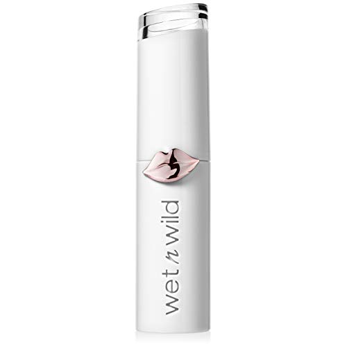 Wet n Wild Megalast Lipstick, Barra de Labios Hidratante con Color Intenso, con Acabado Brillante, Larga Duración, Vegana, Pinky Ring, Acabado Brillante