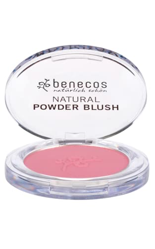 Benecos - natural beauty 91174 - rubor en polvo - prensado - con aceite de ricino orgánico - rosa de malva