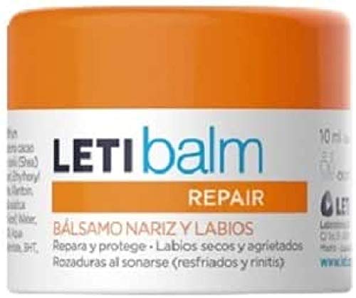Letibalm Repair Brillos de Labios, 10 ml