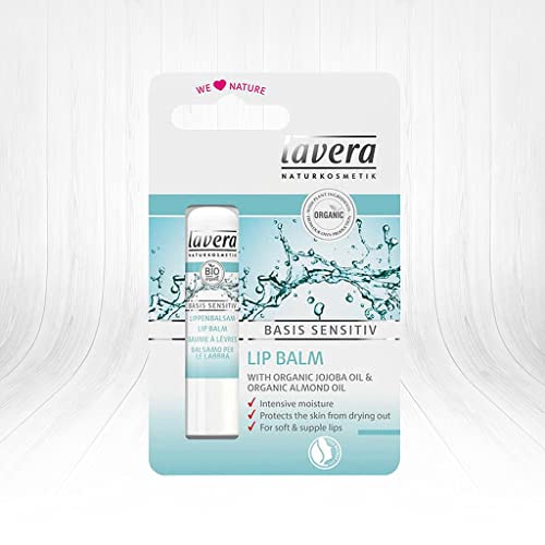 lavera Basis Sensitiv Bálsamo labial ∙ Cuidado Labial biológico cosméticos naturales 100% certificados 4.5 gr.