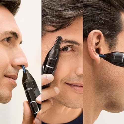 Recortador para nariz, orejas y cejas Nose trimmer Series 3000 de Philips con tecnología PrecisionTrim (modelo NT3650/16)