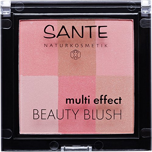 SANTE Naturkosmetik Multi Effect Beauty Blush 01 Coral - Colorete (8 g)
